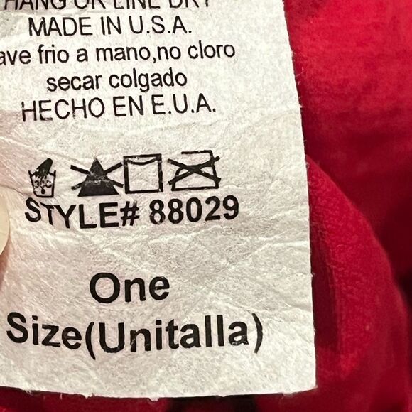 See You Monday Junior’s Red Mesh Tank Top, One Size, NWOT - Picture 5 of 5